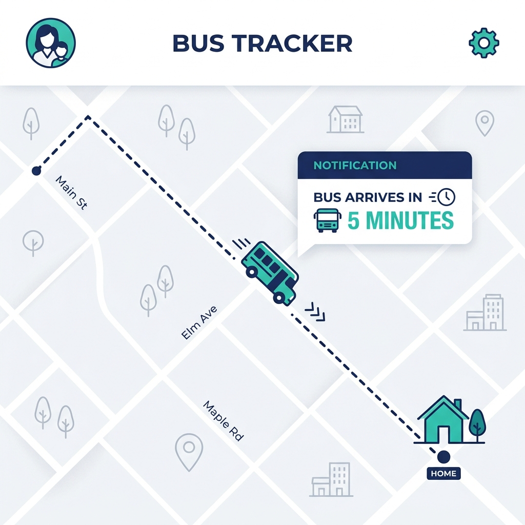 Okibus Guard Family App Mockup